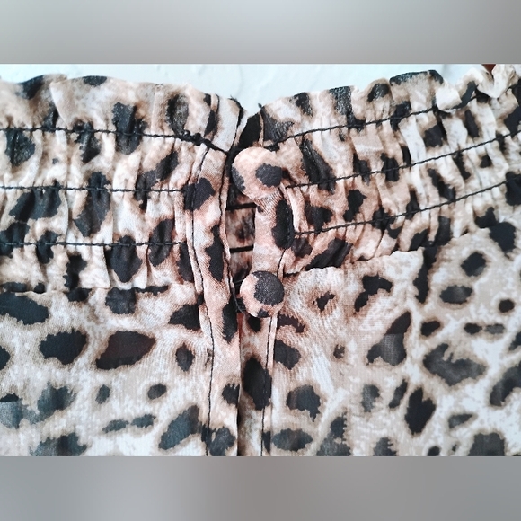 Torrid Leopard Print Blouse - Picture 6 of 11